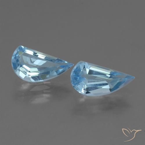 2.52ctw Natürlicher Himmerlblau Topas, Fantasie, VVS-VS