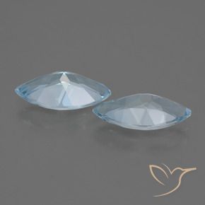 3.88 ct natürliche Himmerlblau Topas-Edelsteine, Marquise, VVS-VS