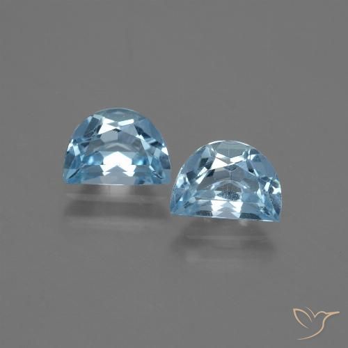 2.02ctw Natürlicher Himmerlblau Topas, Fantasie, VS