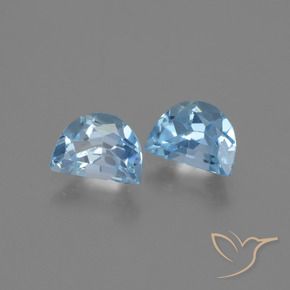 2.05 ct natürliche Swiss Blue Topas-Edelsteine, Fantasie, VVS-VS