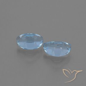 2.05 ct natürliche Swiss Blue Topas-Edelsteine, Fantasie, VVS-VS
