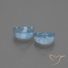 2.07 ct natürliche Swiss Blue Topas-Edelsteine, Fantasie, VS