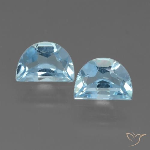 1.90ctw Natürlicher Himmerlblau Topas, Fantasie, VS