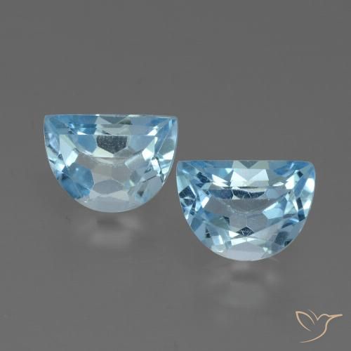 2.07ctw Natürlicher Himmerlblau Topas, Fantasie, VVS-VS