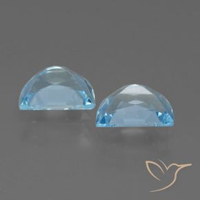 2.07 ct natürliche Himmerlblau Topas-Edelsteine, Fantasie, VVS-VS