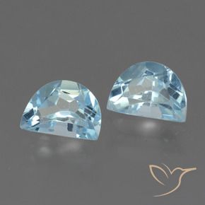 2.13 ct natürliche Swiss Blue Topas-Edelsteine, Fantasie, VS
