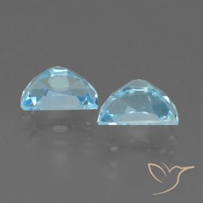 2.13 ct natürliche Swiss Blue Topas-Edelsteine, Fantasie, VS