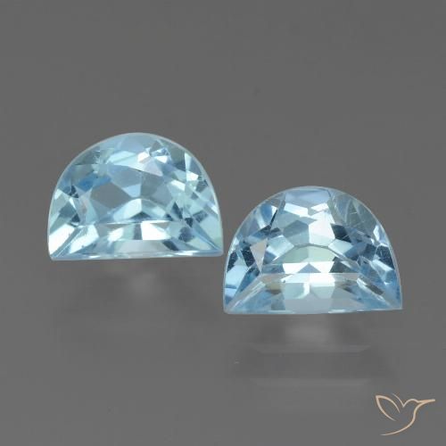 2.33ctw Natürlicher Himmerlblau Topas, Fantasie, VS