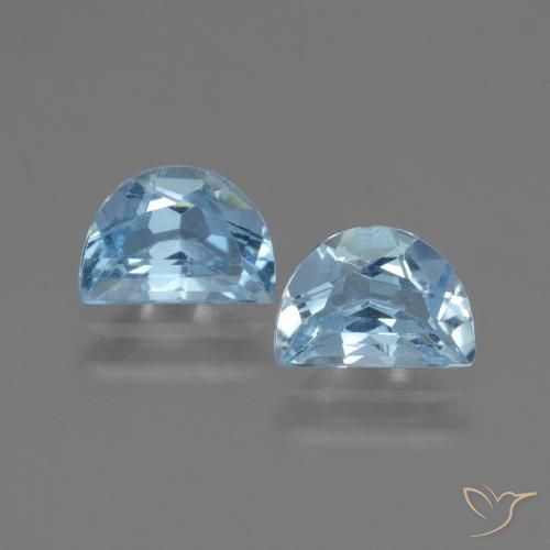 2.10ctw Natürlicher Himmerlblau Topas, Fantasie, VS