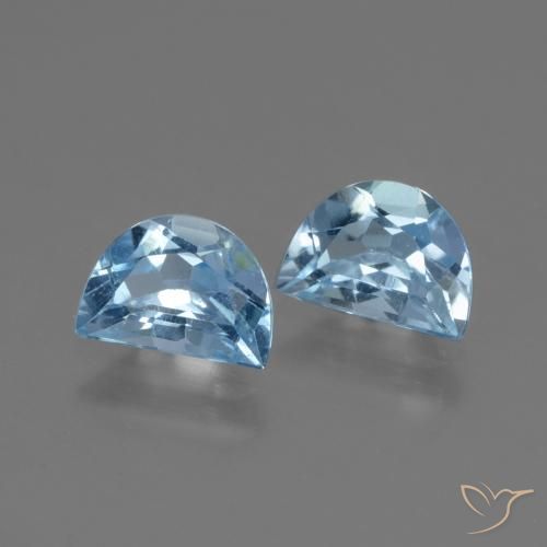 2.10 ct natürliche Himmerlblau Topas-Edelsteine, Fantasie, VS