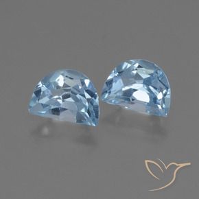 2.13 ct natürliche Himmerlblau Topas-Edelsteine, Fantasie, VS