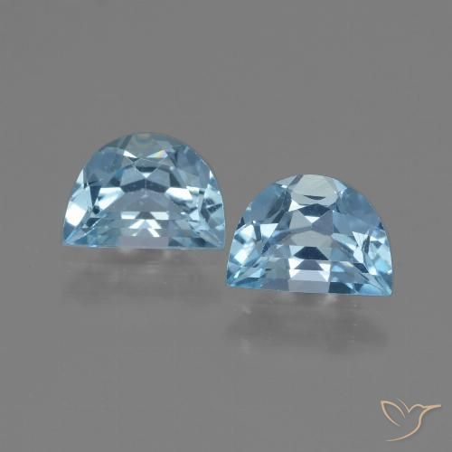 1.95ctw Natürlicher Swiss Blue Topas, Fantasie, VVS-VS