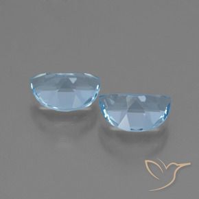 1.95 ct natürliche Swiss Blue Topas-Edelsteine, Fantasie, VVS-VS