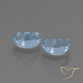 2.06 ct natürliche Swiss Blue Topas-Edelsteine, Fantasie, VS