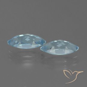 4.68 ct natürliche Himmerlblau Topas-Edelsteine, Marquise, VVS