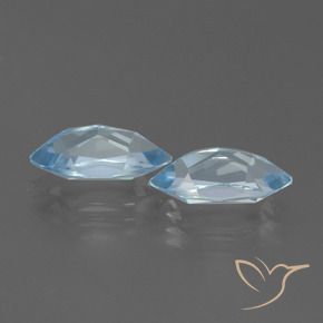 4.68 ct natürliche Himmerlblau Topas-Edelsteine, Marquise, VVS-VS