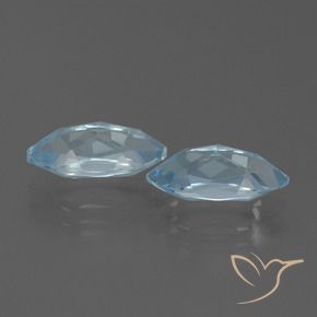4.99 ct natürliche Himmerlblau Topas-Edelsteine, Marquise, VVS-VS