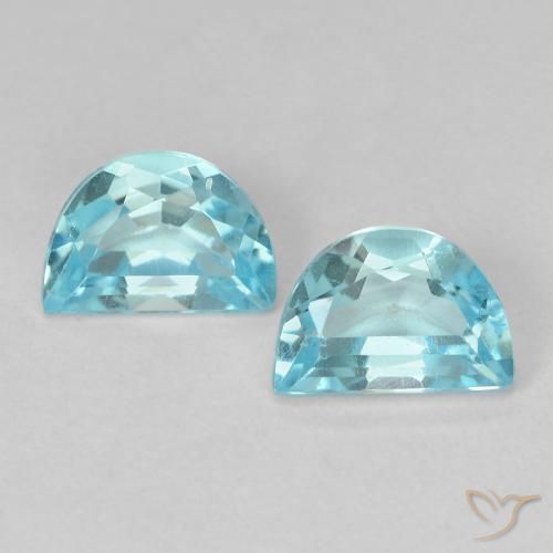 2.12ctw Natürlicher Himmerlblau Topas, Fantasie, VS