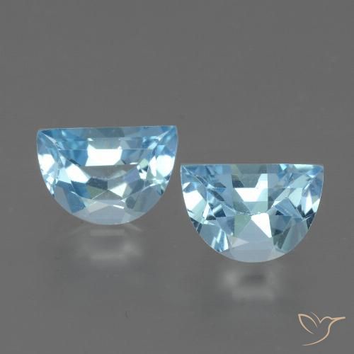 1.87ctw Natürlicher Himmerlblau Topas, Fantasie, VVS-VS