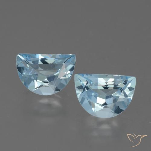 1.87ctw Natürlicher Himmerlblau Topas, Fantasie, VVS-VS