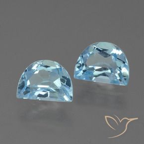 2.21 ct natürliche Himmerlblau Topas-Edelsteine, Fantasie, VS