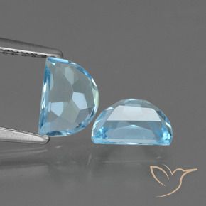 2.21 ct natürliche Himmerlblau Topas-Edelsteine, Fantasie, VS