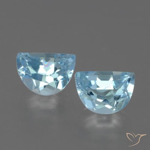 2.13ctw Natürlicher Himmerlblau Topas, Fantasie, VS