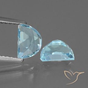 2.13 ct natürliche Himmerlblau Topas-Edelsteine, Fantasie, VS