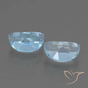 2.28 ct natürliche Himmerlblau Topas-Edelsteine, Fantasie, VVS-VS