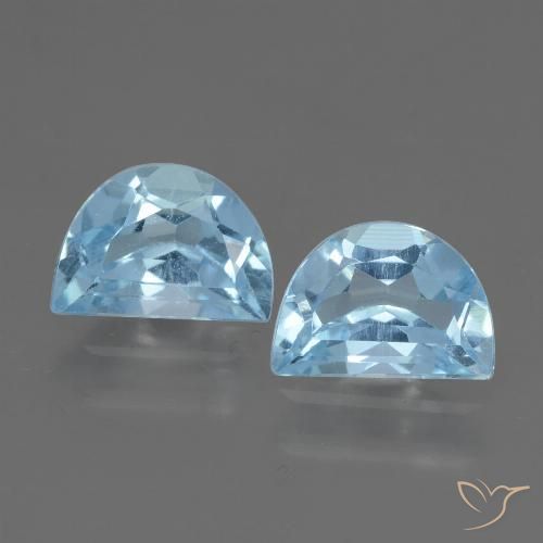 2.09ctw Natürlicher Himmerlblau Topas, Fantasie, VVS-VS