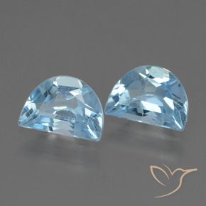 2.00 ct natürliche Himmerlblau Topas-Edelsteine, Fantasie, VVS-VS