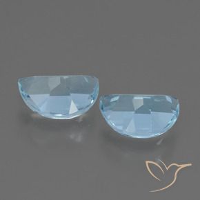 2.00 ct natürliche Himmerlblau Topas-Edelsteine, Fantasie, VVS-VS