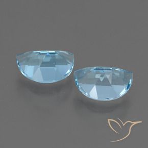 1.95 ct natürliche Swiss Blue Topas-Edelsteine, Fantasie, VS