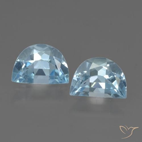 1.92ctw Natürlicher Himmerlblau Topas, Fantasie, VVS-VS