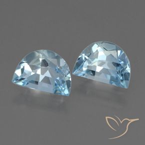 1.92 ct natürliche Himmerlblau Topas-Edelsteine, Fantasie, VVS-VS