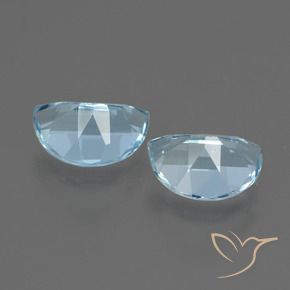 1.92 ct natürliche Himmerlblau Topas-Edelsteine, Fantasie, VVS-VS