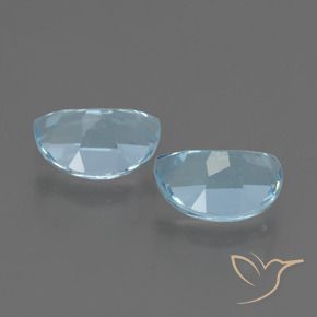 2.17 ct natürliche Himmerlblau Topas-Edelsteine, Fantasie, VVS