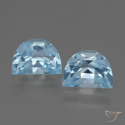 2.22ctw Natürlicher Himmerlblau Topas, Fantasie, VS