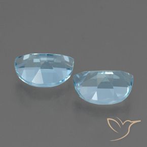 2.22 ct natürliche Himmerlblau Topas-Edelsteine, Fantasie, VS