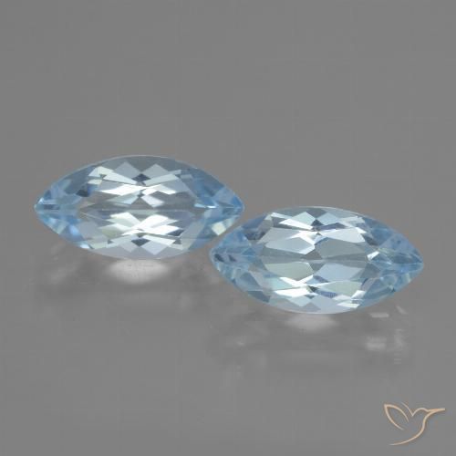 4.75ctw Natürlicher Himmerlblau Topas, Marquise, VVS-VS