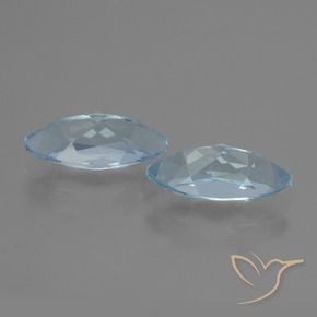 4.75 ct natürliche Himmerlblau Topas-Edelsteine, Marquise, VVS-VS