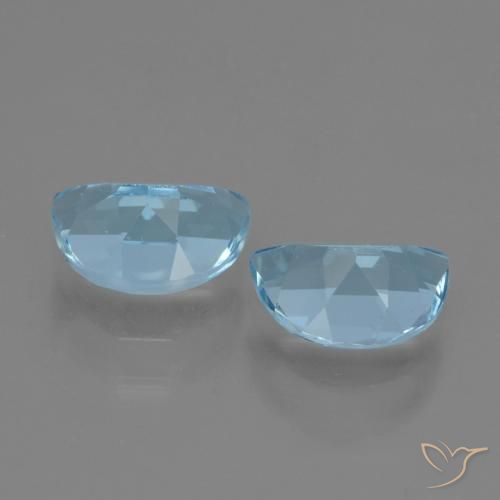 2.01 ct natürliche Swiss Blue Topas-Edelsteine, Fantasie, VVS-VS