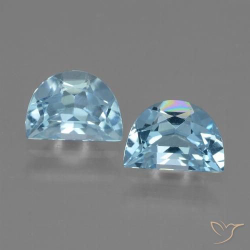 1.92ctw Natürlicher Himmerlblau Topas, Fantasie, VVS-VS