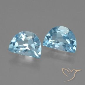 1.92 ct natürliche Himmerlblau Topas-Edelsteine, Fantasie, VVS-VS