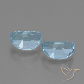 1.92 ct natürliche Himmerlblau Topas-Edelsteine, Fantasie, VVS-VS