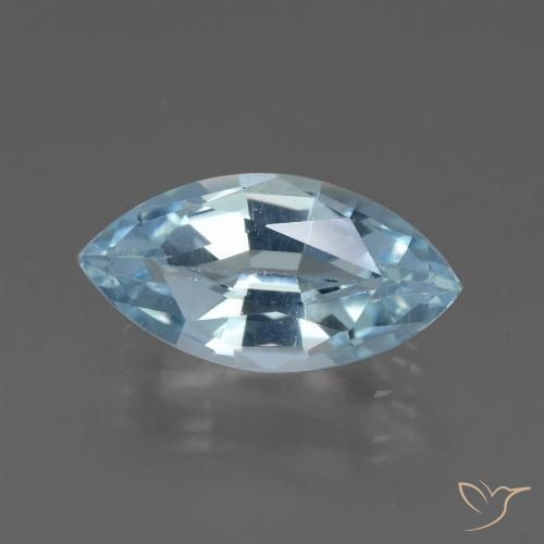 2.22ct Natürlicher Himmerlblau Topas, Marquise, VVS