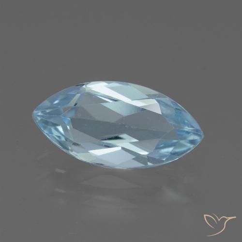 2.05ct Natürlicher Himmerlblau Topas, Marquise, VVS