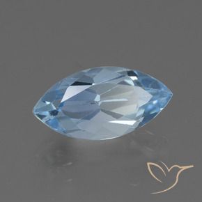 9,17 ctw natürlicher Himmerlblau Topas, Marquise, VVS