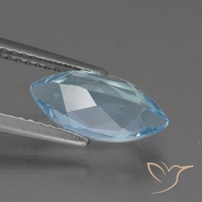 9,17 ctw natürlicher Swiss Blue Topas, Marquise, VVS-VS