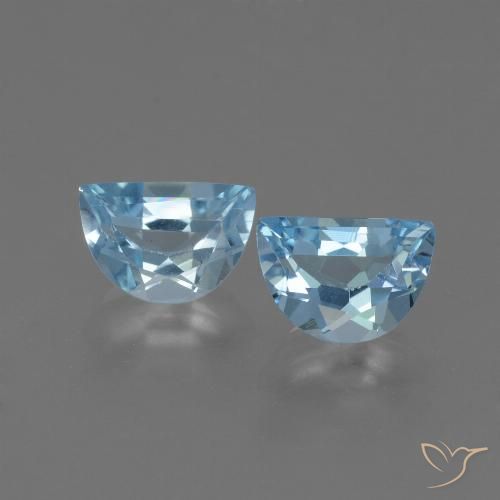 1.99ctw Natürlicher Swiss Blue Topas, Fantasie, VVS-VS